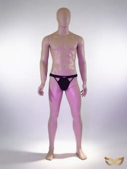 MySecretNL Deluxe Jock - Erotische jockstrap - 100% Katoen - Zwart - Maat XL — thumbnail 1