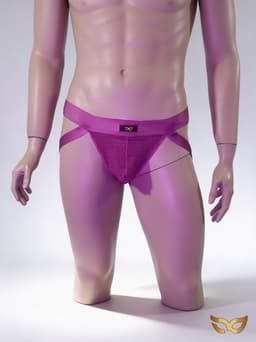 MySecretNL Deluxe Jock - Erotische jockstrap - 100% Katoen - Roze - Maat XL — thumbnail 1