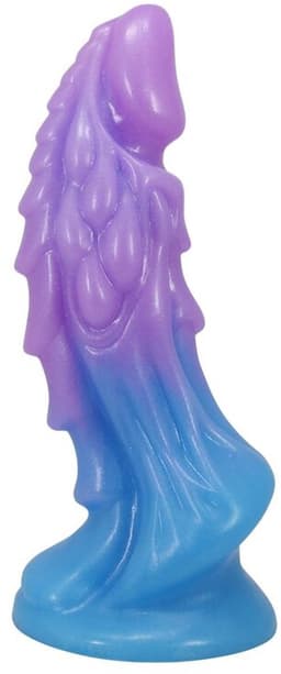 Atlanteans Realistische Dildo met Zuignap Blauw & Paars — thumbnail 1