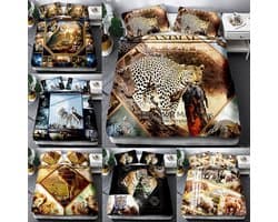 AIL-58 US King 3D Double Bedding Set 3 Pieces