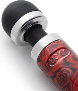 Doxy - Die Cast 3R Oplaadbare Wand Massager Rose Pattern — thumbnail 3