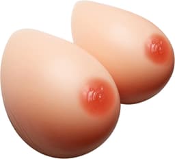 Borstprothese - 2-delige set - Cup C - 100% hypoallergene medische siliconen - kunstborst - Protheses - Kunstmatige Nep Borst - Valse Borsten - Kunst Borst - Siliconen Huid - Crossdresser - Transgender - Travestiet — thumbnail 2