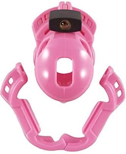 The Vice - Kuisheidskooi - Peniskooi - Chastity Cage - Roze - Verkrijgbaar in de Maten Mini Standaard en Plus Standaard — thumbnail 4