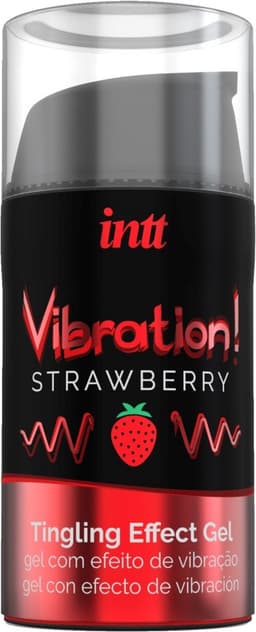 Intt Vibration! Strawberry Tintelende Gel — thumbnail 1