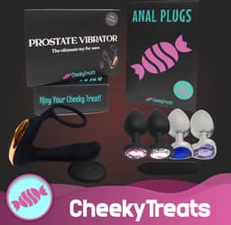 CheekyTreats Metalen Buttplugs voor mannen en vrouwen - Buttplug Set 3-Delig met Vibrator - Anal & Butt Plug - Blauw' — thumbnail 6