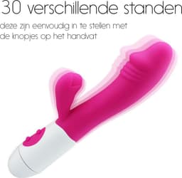 Eldur® Tarzan Vibrator - 30 Standen - Stil & Discreet - Seksspeeltjes - Vibrators voor Vrouwen - Clitoris & G-spot Stimulator - Dildo - Sex Toys — thumbnail 10