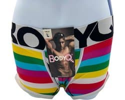 BodyQ Sexy Heren Boxershort – Rainbow – Erotische Herenlingerie – Maat S