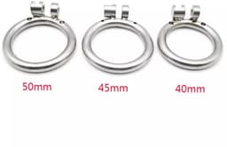 Nooitmeersaai - Kuisheidskooi met dilator - Metaal - 40mm - incl. slot — thumbnail 7
