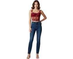 Sexy Lingerie Bustier Dames – Kant Topje met Borduursel – Paars Crop Top