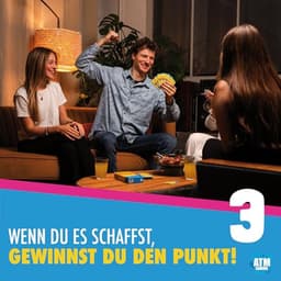 Familie Uitdaging - Gezelschapsspel met Grappige Vragen en Uitdagingen voor Kinderen en Volwassenen - Kaartspel vanaf 8 Jaar - Ideaal voor Vakantie en Reizen — thumbnail 5