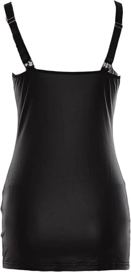 Sexy jurk met rits aan de voorkant voor dames, lingerie, clubwear, mini-jurk met bodycon kanten bh-jurk — thumbnail 3