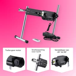 Fubzz Neukmachine Voor Mannen & Vrouwen - Sex Machine Verstelbaar - Fuck Machine - Inclusief Dildo’s, Pocket Pussy & Verlengstukken - Sex Speeltjes — thumbnail 7