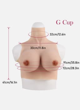 Siliconen Borsten- Cup G- Crossdresser-Travestie-Nep Borsten-Cosplay — thumbnail 1
