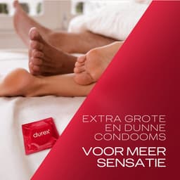 Durex Condooms Thin Feel XL 10st - 2 Stuks - Voordeelverpakking — thumbnail 3