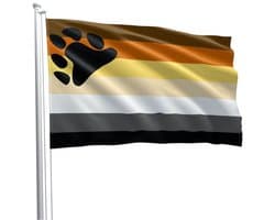 Bear Pride Flag 90 x 150 cm
