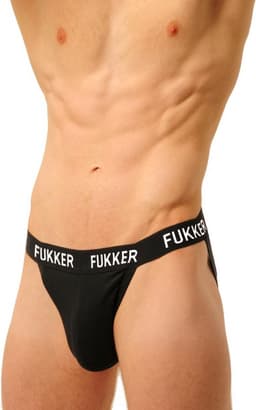 Jockstrap Fukker Zwart maat Medium — thumbnail 2