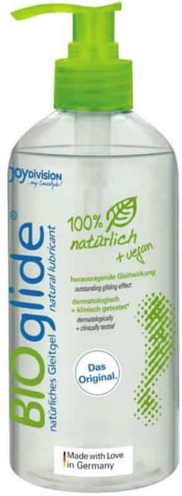 BIOglide – Natuurlijk Glijmiddel Dermatologisch Getest en Lichaamsvriendelijk ook voor Anaal Gebruik – 500 ML - Dispenser — thumbnail 9