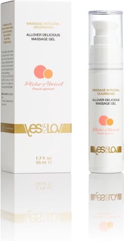 YESforLOV - Allover Delicious Massage Gel Perzik Abrikoos — thumbnail 3