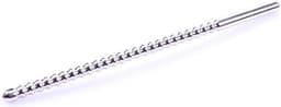 Geribbelde penis stick  / dilator - 4 mm — thumbnail 1