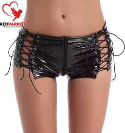 Latex kleding set - Top en Broekje - Lingerie - Festival - Erotisch - Feest — thumbnail 5