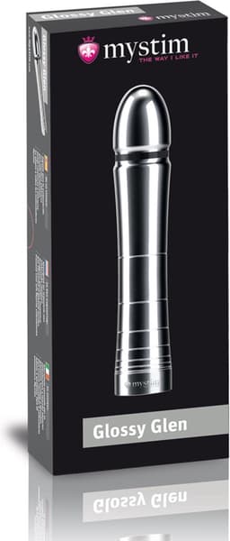 Mystim - Glossy Glen E-Stim Dildo — thumbnail 4