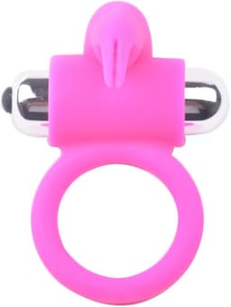 Silicone Rabbit Vibration Cock Ring Roze - Heerlijk gevoel tijdens penetratie - Stimulerend voor mannen en vrouwen - Spannend voor koppels - Sex speeltjes - Sex toys - Erotiek - Sexspelletjes voor man – Seksspeeltjes - Cockring vibrerend - Penisring — thumbnail 3