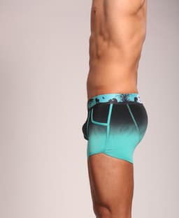 Heren Boxershort | Turquoise | Lion | Maat L — thumbnail 4