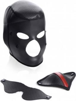 Master Series Scorpion Hood Met Afneembare Blinddoek En Mondmasker — thumbnail 1
