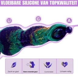 Draken Dildo - Fantasy Dildo - Dildo XXXXL Extreme - Animal Dildo - XXL Dildo Exstreem Groot – Dragon Dildo Groot - XXXL Dildo - Waterdicht - 25cm - Discreet Verzonden — thumbnail 5