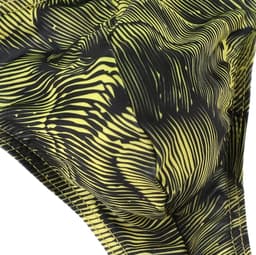 LekkerStout All-Day String - Geel/Zwart - Sexy Herenondergoed | M | ( LS097 ) — thumbnail 2