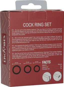 Erovibes - Cockring - Penisring - Cockringen - Siliconen - 3 Stuks — thumbnail 9