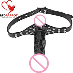 Dildo Gag - Penisvorm knevel - Externe dildo - BDSM - Dominantie - Submissie - Intiem — thumbnail 3
