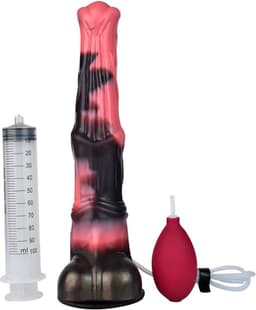 Mega Dildo - Grote Dildo - Dikke Dildo - Extreme Dildo - Anaal Groot - Reusachtige Dildo XXL - Buttplug XXXL Monster Dildo - Fantasy Dragon Dildo - Animal dildo - Anaal Groot - Zuignap - met Spuitfunctie — thumbnail 6