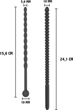 Ribbed Penis Dilator Set 2 pcs — thumbnail 4