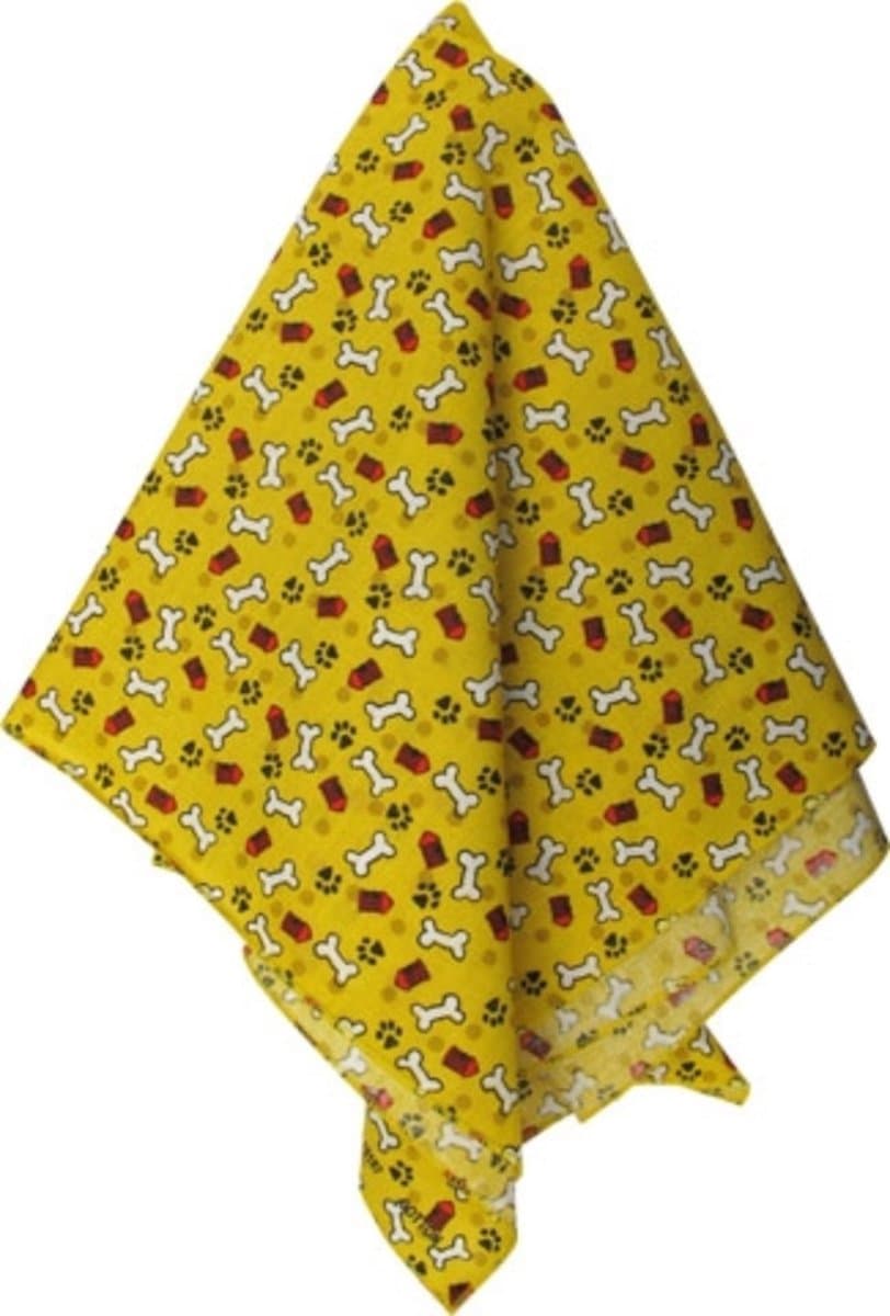 Mister B - Zakdoek - Puppypride Hanky Yellow - Kleurcode - Geel - Erotische Accessoire - Rollenspel — afbeelding 1