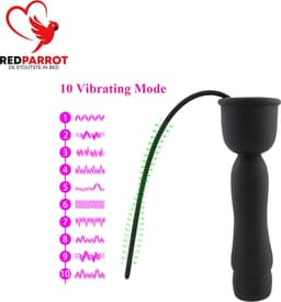Vibrerende urethrale plug - Dilator - Vibrator - Penis plug - BDSM - Plasbuis — thumbnail 2