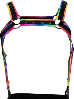 Cut4Men - Fetish Harnas - Tuigje - Neo - Zwart/Multicolour — thumbnail 3