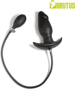 Brutus - Inflatable Dildo Plug - Magnetische inflator - Groot formaat — thumbnail 2
