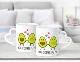 Liefdesmok met hartje en avocado motief - Perfect cadeau voor Valentijn en andere gelegenheden — thumbnail 2
