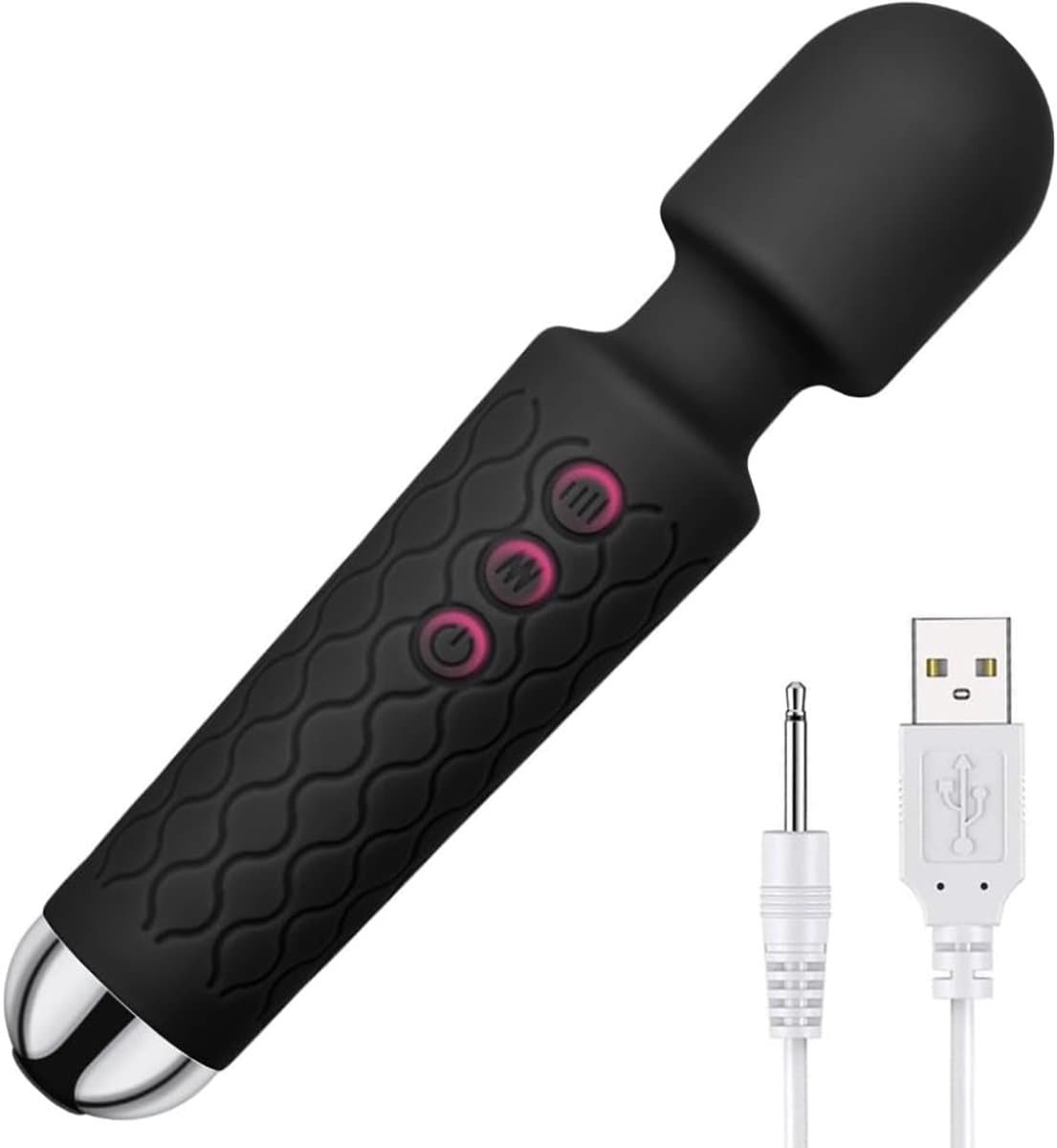 QUOVO® Vibromasseur Femme - Sex Toys Femme – Met 20 vibratiemodi en 8 Snelheden – Sex Toys Hommes – Discreet Verzonden – USB-Oplaadbaar - Zwart — afbeelding 1