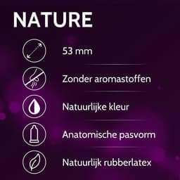 VIBRATISSIMO condooms Nature 100-pack & glijmiddelset | Extra Vochtig | Dunne wanddikte & natuurkleurig | Gevoelsecht flinterdun | Anticonceptie | B=53 mm — thumbnail 2