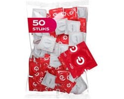 ON) condooms Super Thin | 54 mm breedte | 50 stuks verpakking | flinterdun | met siliconen glijmiddel | extra dunne 0,055 mm wanddikte