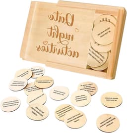 Date-Night Spelletjes - Spellen voor koppels - Romantische avonden - 52 gevarieerde activiteiten - 11 x 11 x 3 cm — thumbnail 1