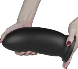 Lovetoy - King Size Buttplug - Anal Bomber - Diameter 8.5 cm - Lengte 23 cm - PVC - Zwart — thumbnail 5