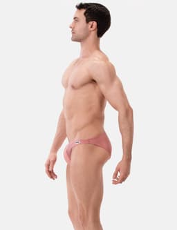 Barcode Berlin Reigi Brief Brownishpurple - MAAT S - Erotisch Heren Ondergoed - Slip voor Man - Sexy mannen Slip — thumbnail 2