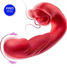 Vibrator | Explosie Van Genot - Dildo - 3 In 1 Dildo Vibrator Voor Vrouwen – G-Spot & Clitoris Stimulator – Rabbit Vibrator – Sex Toys Voor Koppels – Seksspeeltjes voor Mannen — thumbnail 1