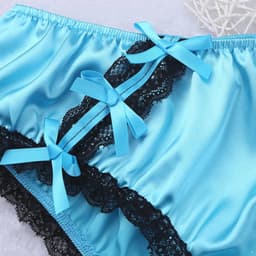Herenslips Satijnen Tanga Voor Mannen - Lingerie en Erotisch Ondergoed M-XL — thumbnail 3