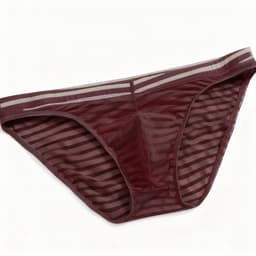 Doorschijnend Heren Ondergoed - Bruin - Boxershort - Lingerie — thumbnail 2