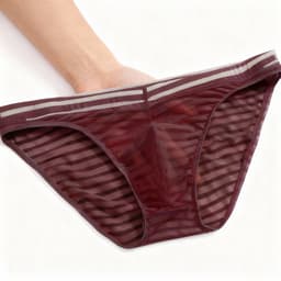 Doorschijnend Heren Ondergoed - Bruin - Boxershort - Lingerie — thumbnail 1
