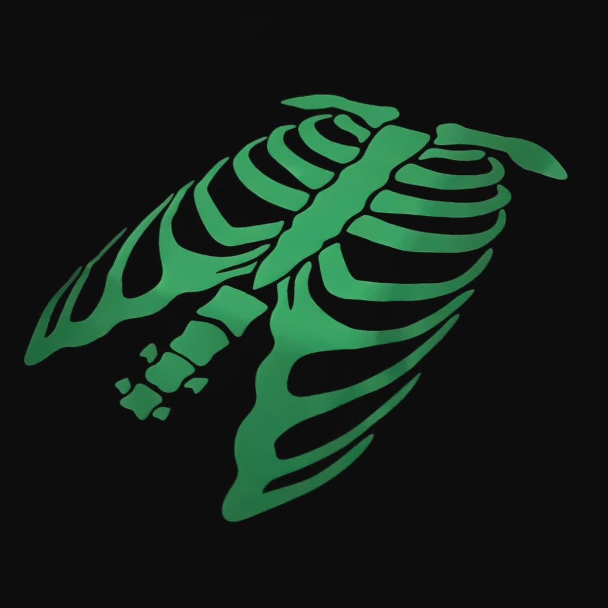 Glow in the Dark Skelet T-shirt voor Heren - Uniek Halloween Kostuum — afbeelding 1